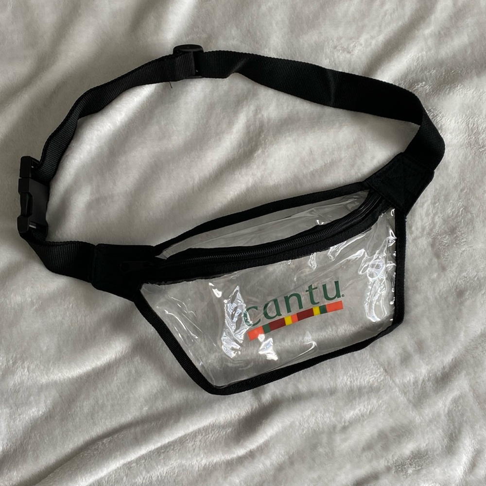 Cantu transparent and black Fanny pack / belt bag